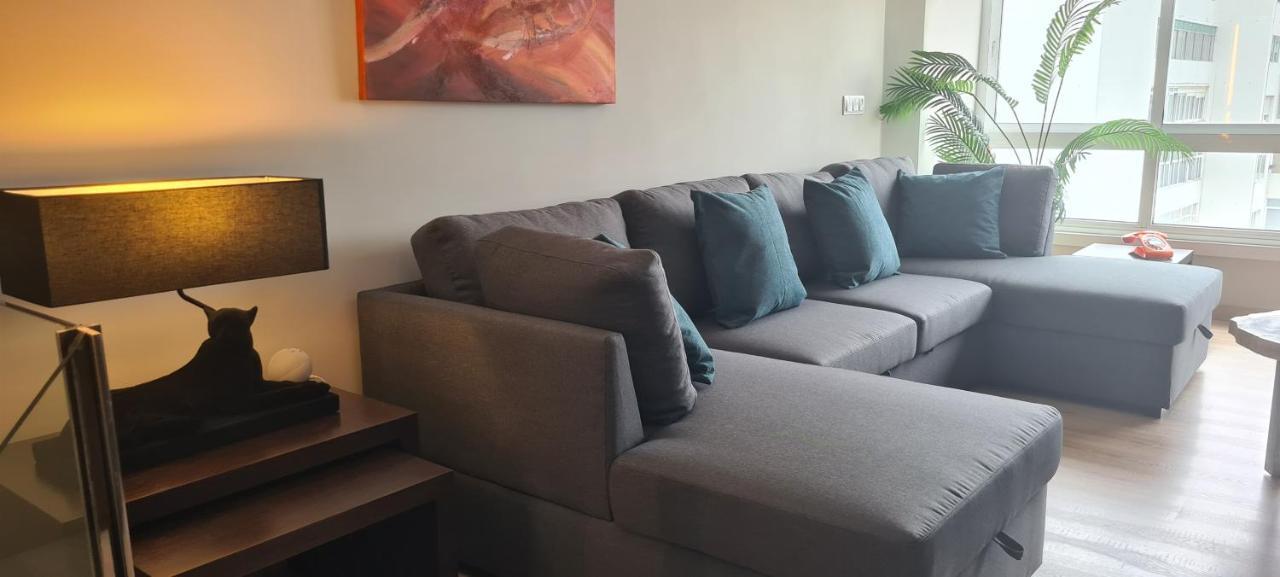 Duplex Centrico Con Vistas Al Mar Vigo Exterior foto