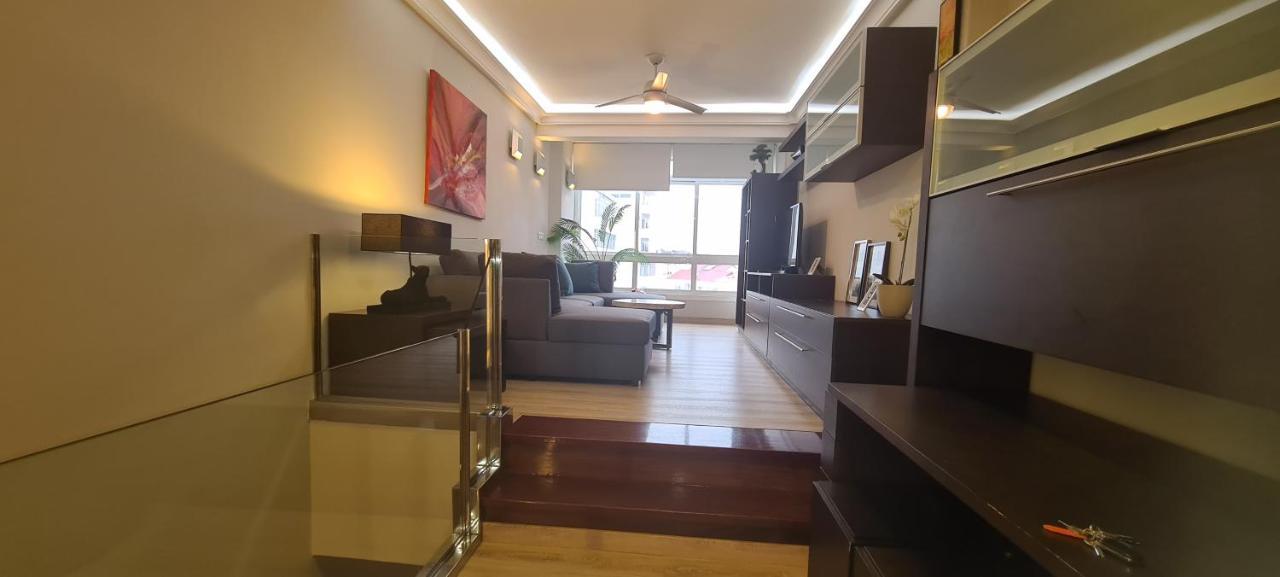 Duplex Centrico Con Vistas Al Mar Vigo Exterior foto