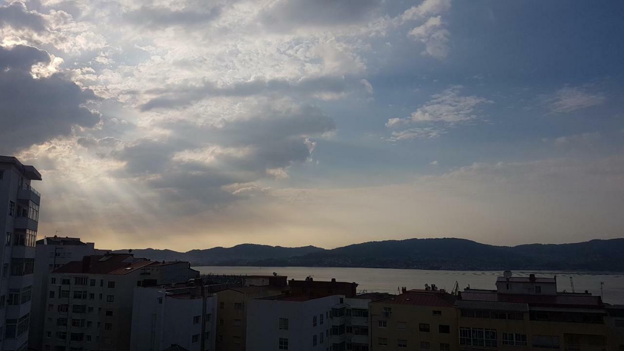 Duplex Centrico Con Vistas Al Mar Vigo Exterior foto